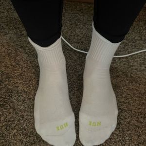 Worn in socks